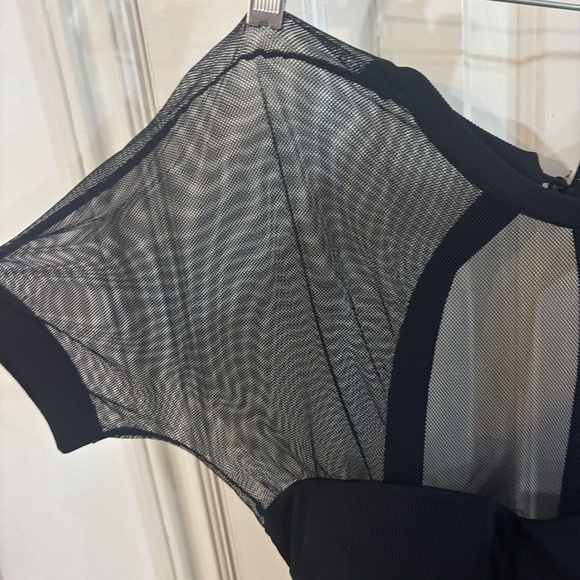 Vintage 80s/90s mesh and ribbed bodysuit corset style - Picture 2 of 13